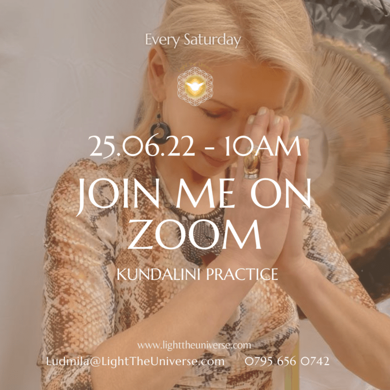 ZOOM LIVE KUNDALINI FOR WOMEN ON SATURDAY 25 June